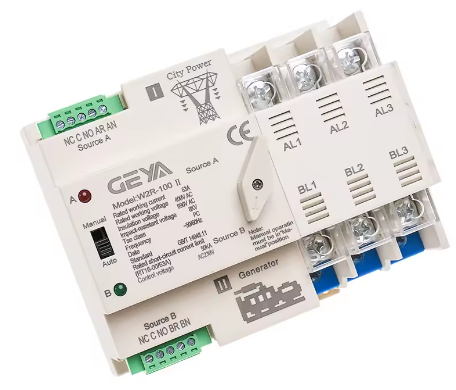 Transferencia Automática / Manual 100 A / 3 Polos